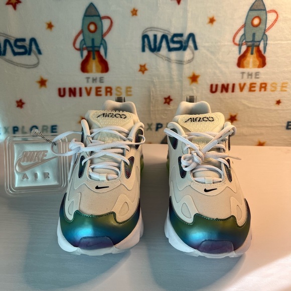 NIKE AIR MAX 200 20 GS SUMMIT WHITE - Picture 9 of 11